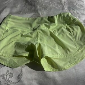 Lululemon Athletica Neon Athletic Shorts